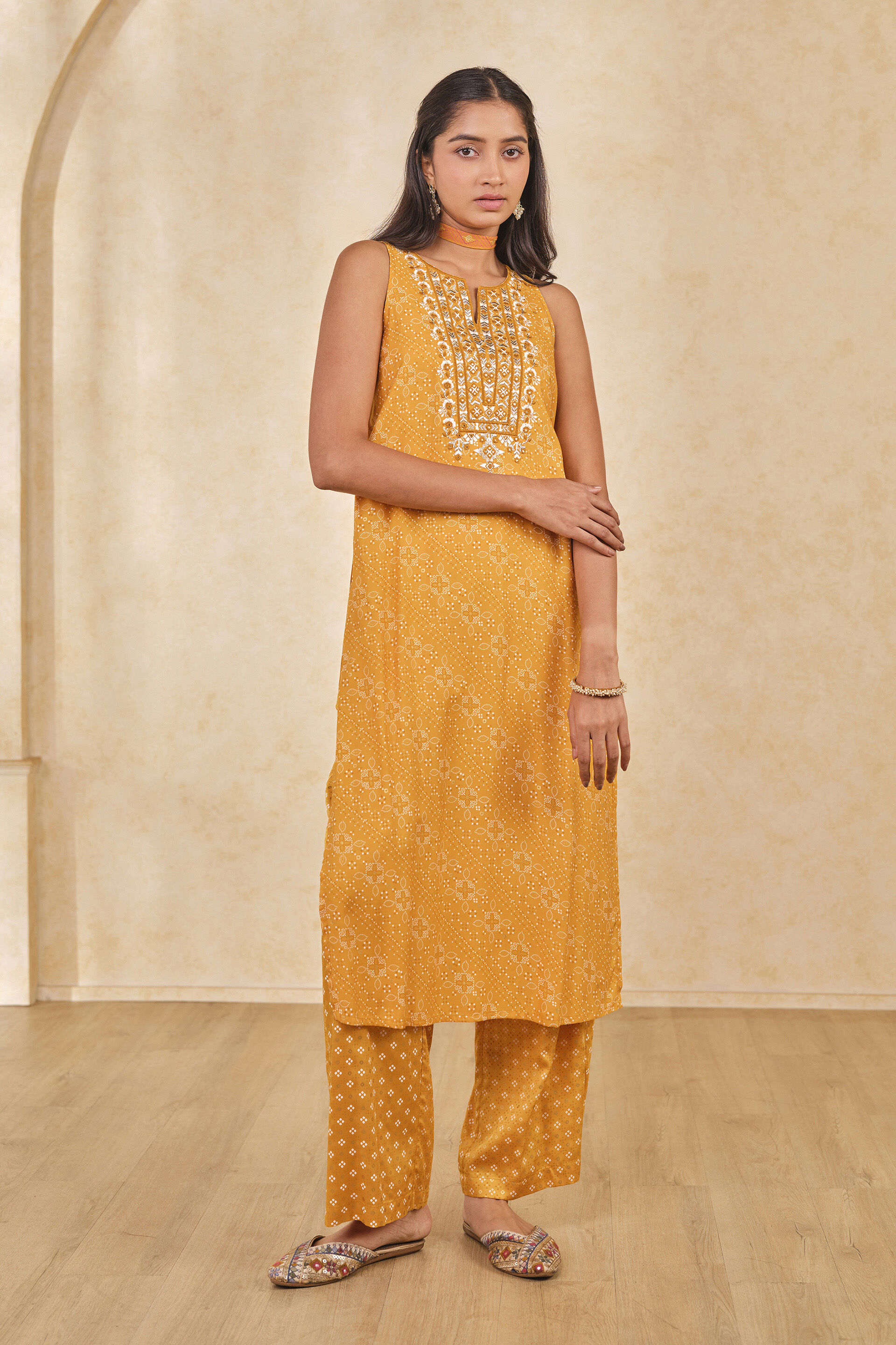 The Peela Suit, Mustard, image 2